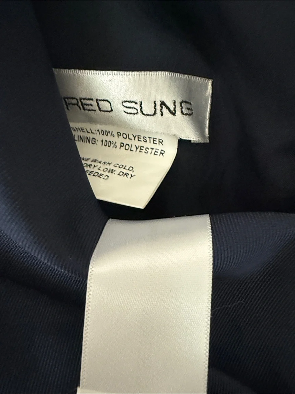 ALFRED SUNG Navy V-Neck Sleeveless Maxi Dress - Picture 4 of 8